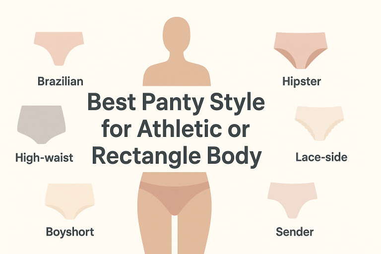 best panty style for athletic or rectangle body