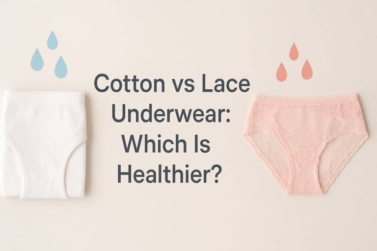 cotton vs lace underwear which is healthier