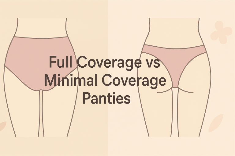 full coverage vs minimal coverage panties