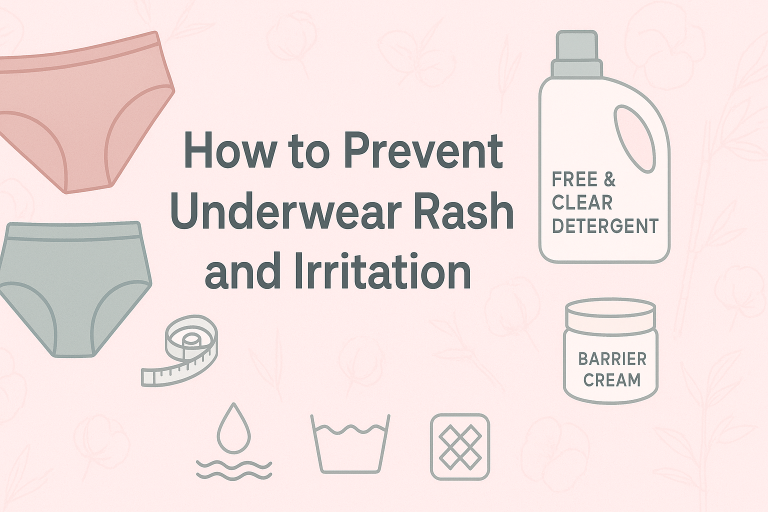 how to prevent underwear rash and irritation