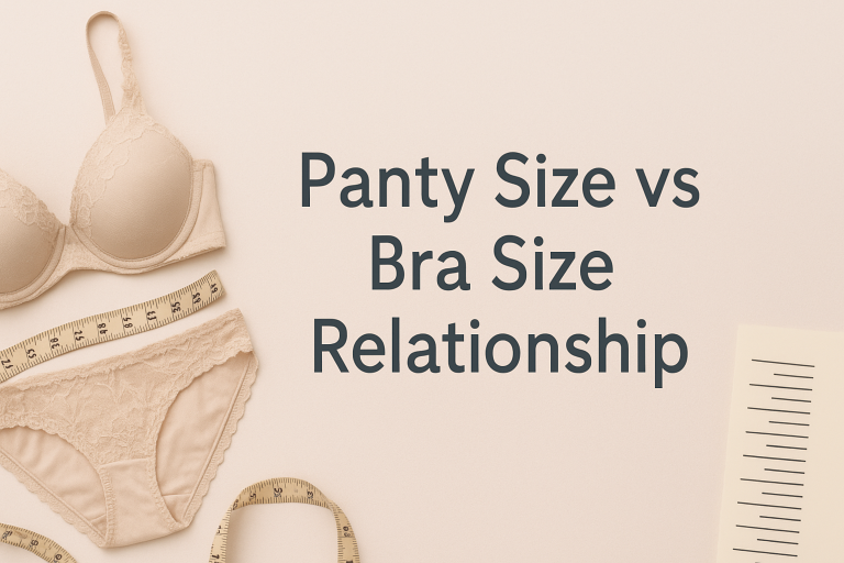 panty size vs bra size relationship
