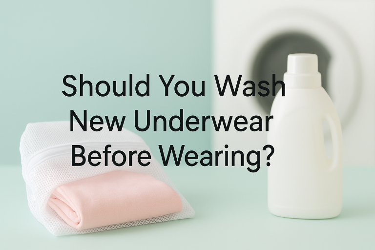should you wash new underwear before wearing