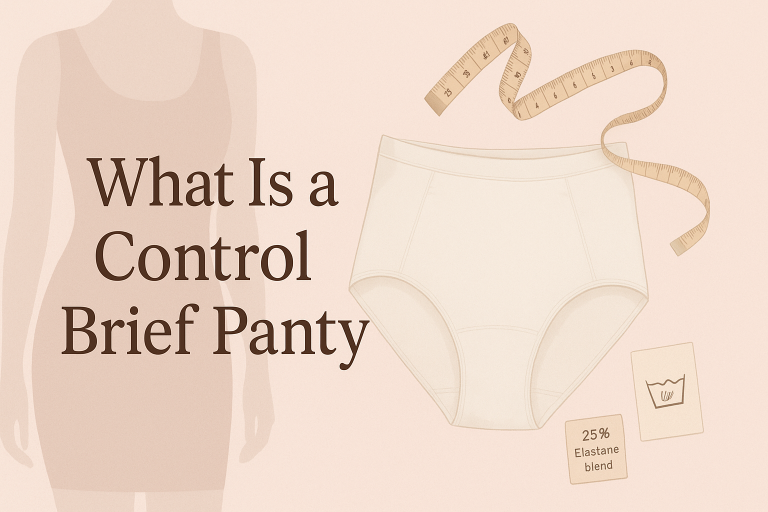 what is a control brief panty