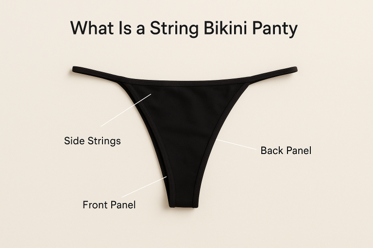 what is a string bikini panty